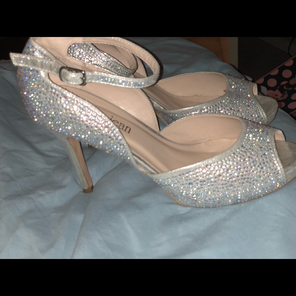Cathy jean crystal heels